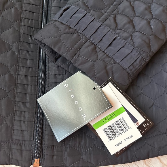 Giacca Quilted Women's Jacket - Dark Gray - Picture 5 of 6